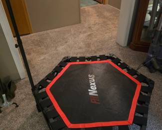 Exercise trampoline