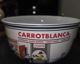 1994 Vintage Warner Bros Popcorn Bowl