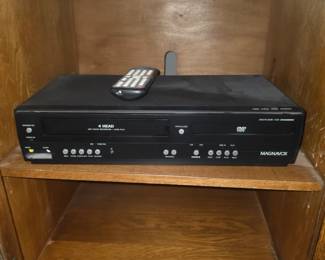 VHS/DVD player