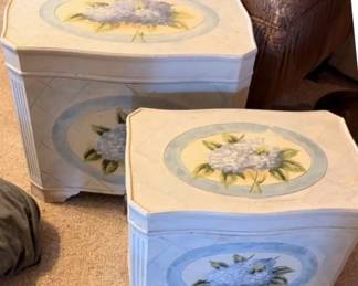 Lot 155: Two Decorative Storage Boxes