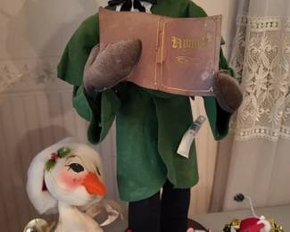 Lot 60: Annalee Christmas Figurines and Decorations