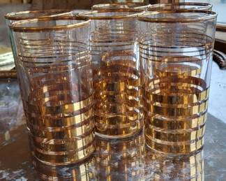 Lot 107: Mid-Century Drinking Glasses