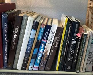 Coffee Table Books and A Signed Book by Famed Local Chef Thierry Rautureau
