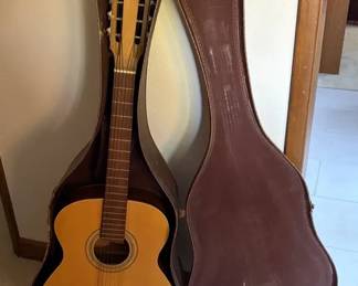 Vintage 1960s ZimGar G160 Classical Acoustic Guitar w Case
