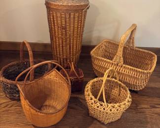 Wicker Laundry Hamper And Baskets