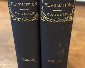 The French Revolution By Thomas Carlyle Vol I II