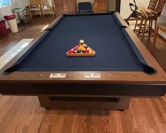 Custom Made Professional Size Pool Table