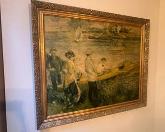 Ornate Gold Framed Print