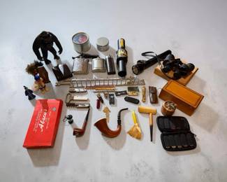 Vintage Collectibles Tobacciana Barware and Noveltie