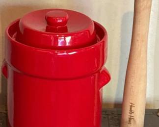 Humble House Sauerkraut Fermentation Crock Pounder