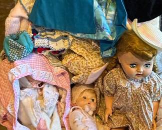 Vintage Effanbee Doll And Clothes