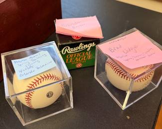 Autographed Baseballs