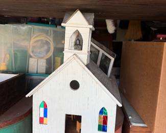 Vintage Church, a replica of a real church. Have documentation