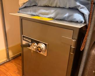 Safe with combination 