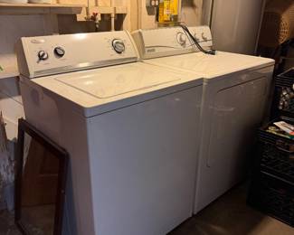Washer and Dryer