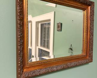 Antique Beveled Mirror