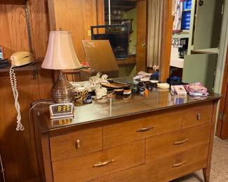 Vintage Drexel Dresser with Mirror