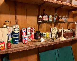 They collected Vintage tins