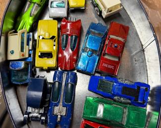These are red line Hot Wheels