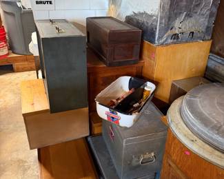Boxes and crates of all kinds