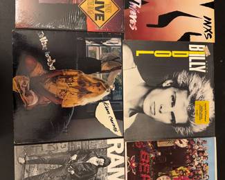 Assorted jazz vinyl records with original album sleeves.