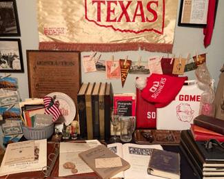 OU memorabilia from 1920 on- including Bud Wilkinson’s famous game tie.