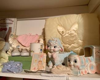 Antique baby items