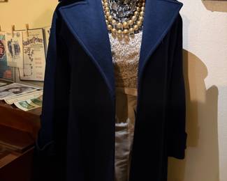Vintage clothing, coats, bags, and accessories