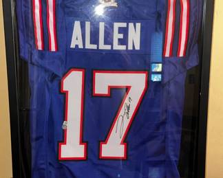 Beckett COA Signed Josh Allen Jersey - 100% Authentic!!! RARE