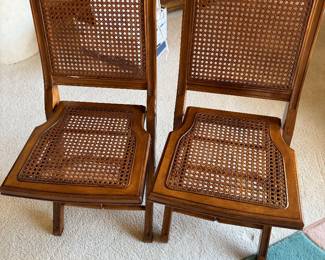 Folding chairs