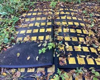 GNR Safety Rider rubber speed bumps (3 sets of 2 available)
