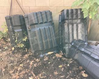 Plastic dock bumpers