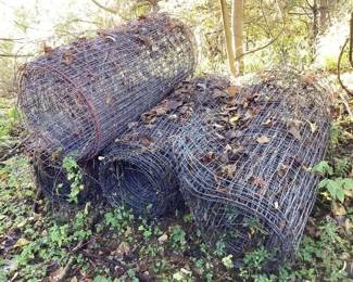 Rolls of fencing