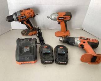 Ryobi 18V tools