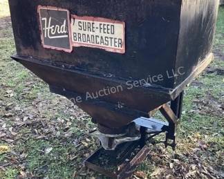 3 pt. Herd broadcast seeder