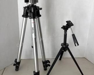 Bogen professional tripod & small black tripod