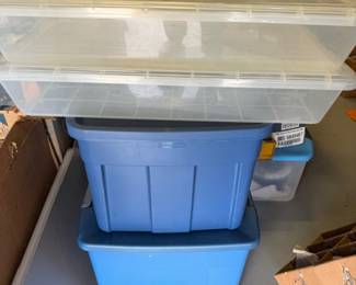 Totes for storage