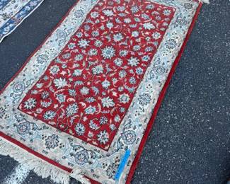 Noce oriental wool rug- approximately 3' by 5'