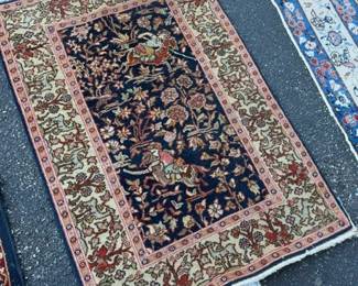 Great rug! Signed, approximately 3' by 5'
