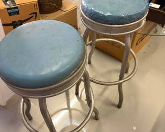 Pair old stools