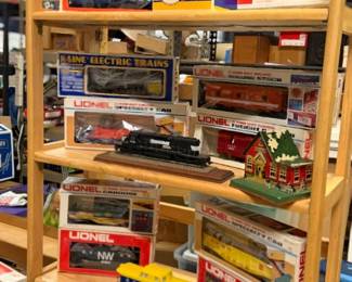 More trains and accessories