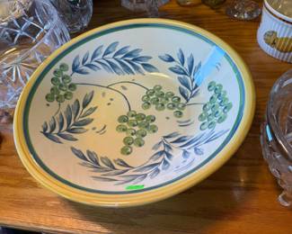 Williams Sonoma Vignoble Serving Bowl