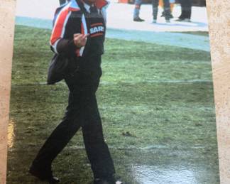 Mike Ditka Sideline Photo 8 x 10 of Mike Ditka on the Soldier Field sideline.