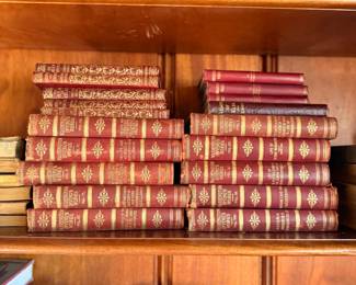 Collection of The Writings of George Washington, including volumes from Washington Irving’s Works, published by G. P. Putnam’s Sons