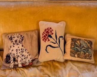 Decorative Needlepoint Pillows