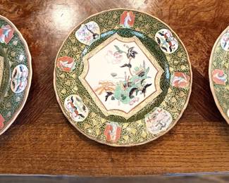 Antique Thomas Ashworth & Sons English Ironstone China Plates