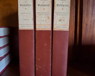 Vintage Works of Voltaire — Edition DeLuxe, Three Volumes