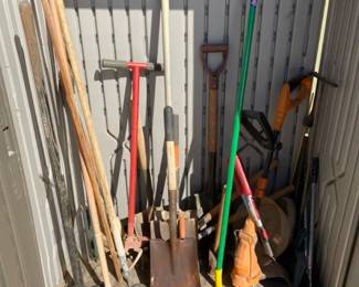 Lot of Outdoor Tools