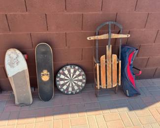 Sled, Skateboards, and Croquet All Is Okay