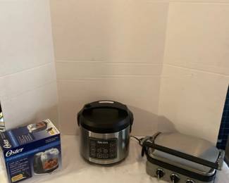 Aroma Rice Cooker Cuisinart Griddle Oyster Chopper